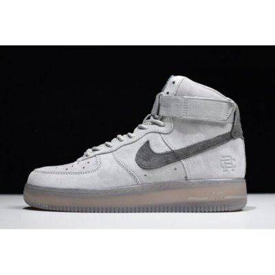 Nike Air Force 1 High '07 Gri / Siyah Kaykay Ayakkabı Türkiye - 43DET493